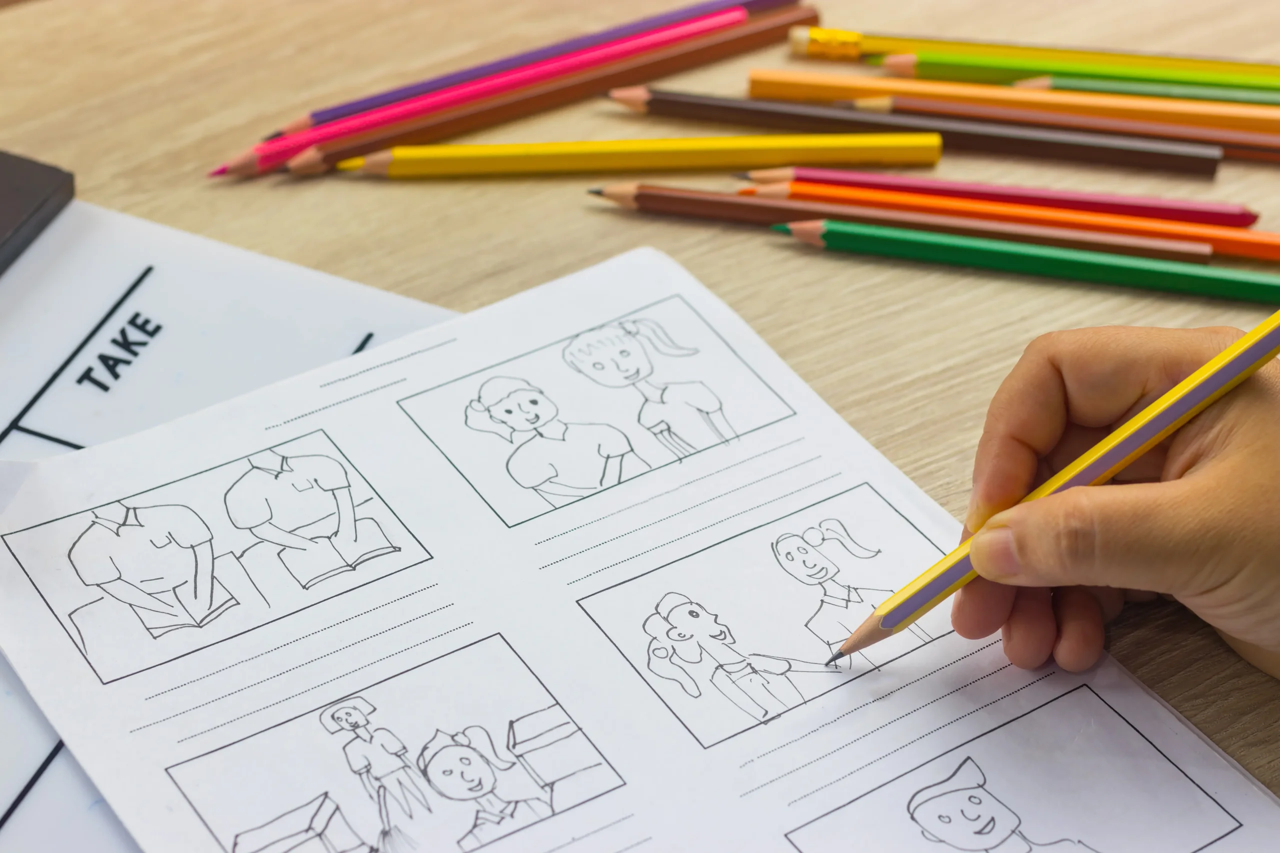 映像制作の絵コンテとは? 書き方やメリット、作成ツールなどを紹介!
