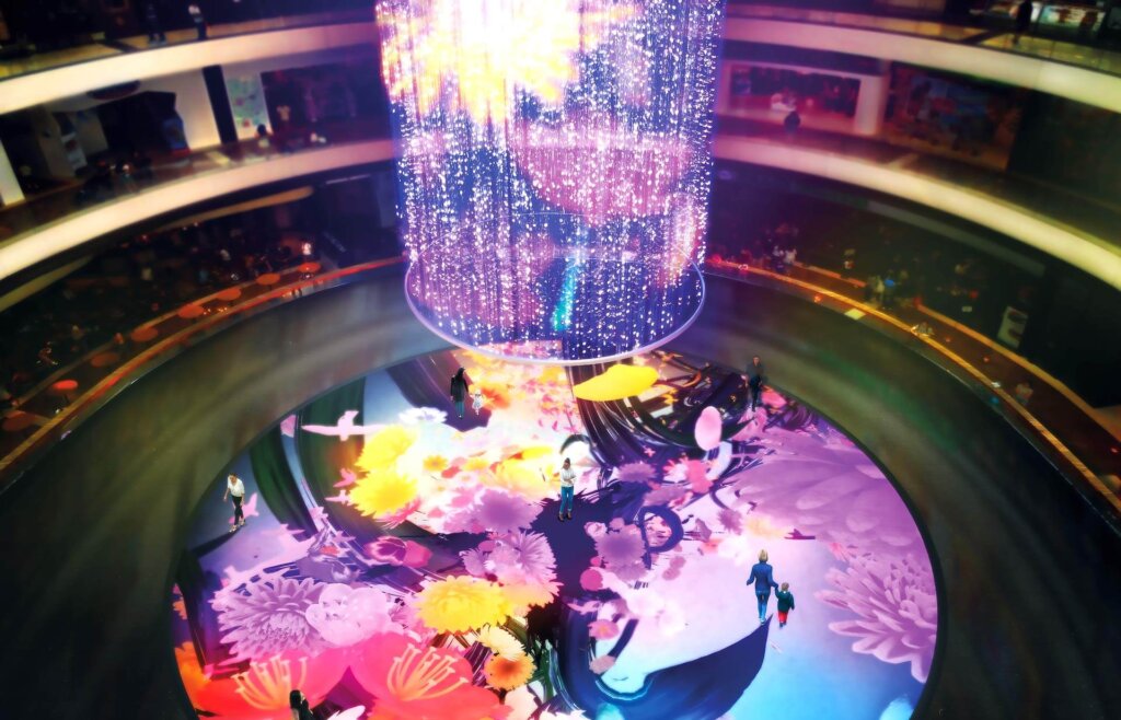 Digital Light Canvasで使用されているLEDビジョン